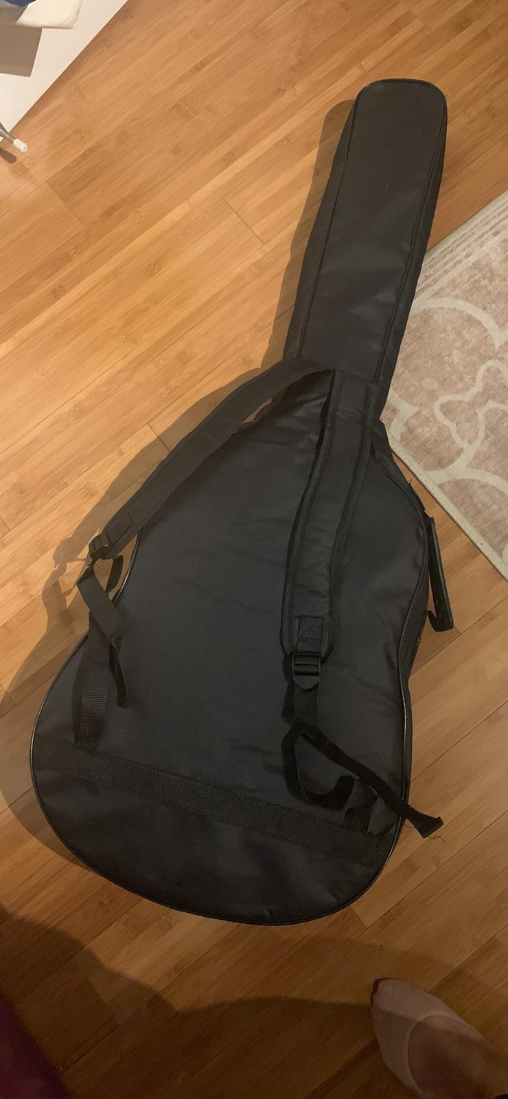 GLEAM Acoustic Guitar Gig Bag - 0.35 Inch Foam Padding Fit 39-41 Inch, Waterproof, Black with Hanger Loop customer photo 1