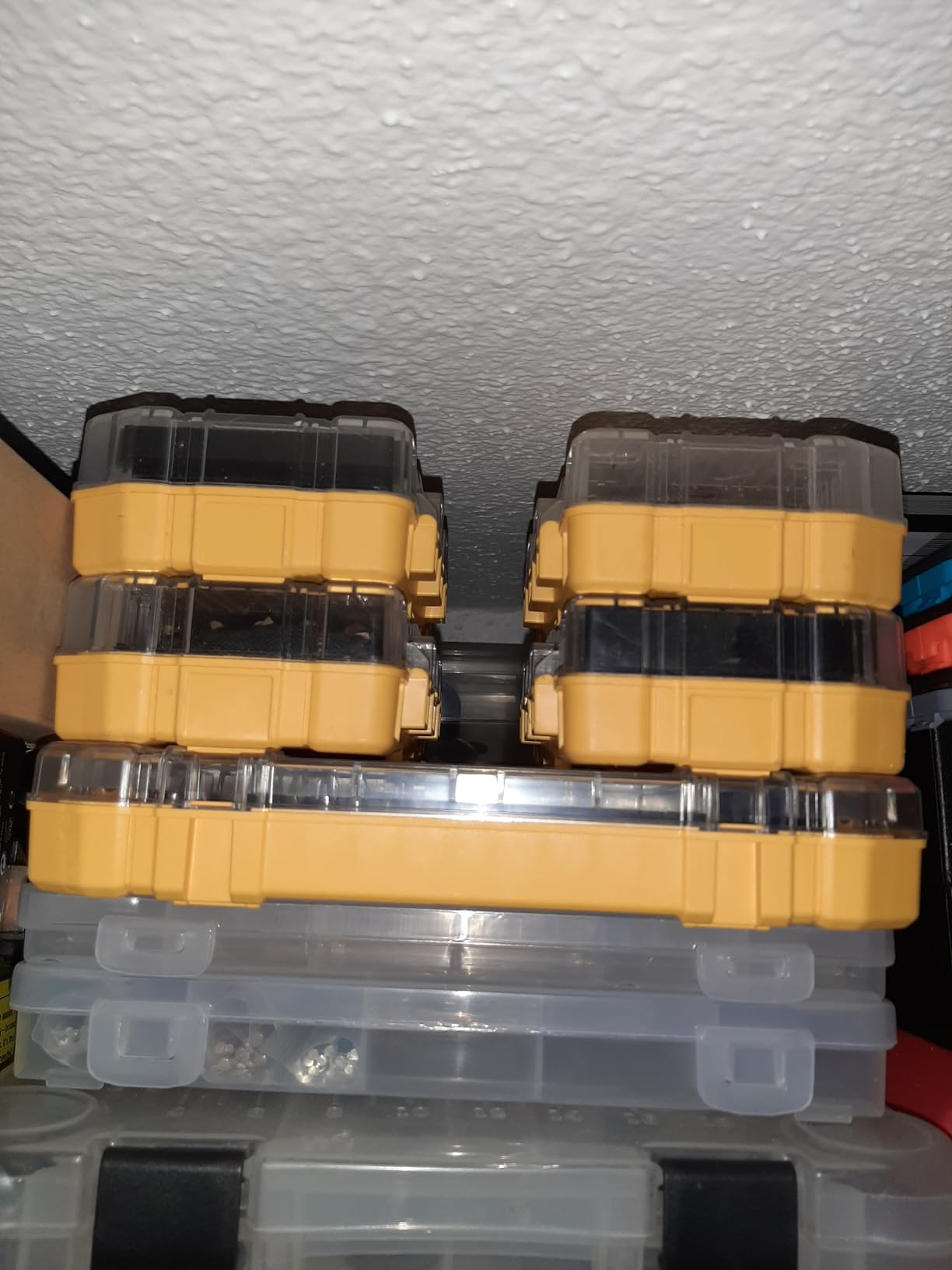 DEWALT Tool Box, Medium 8-Compartments Small Parts Organizer, Portable Tough Case Screw Organizer Toolbox with Customazible Dividers (DWAN2190) customer photo 2