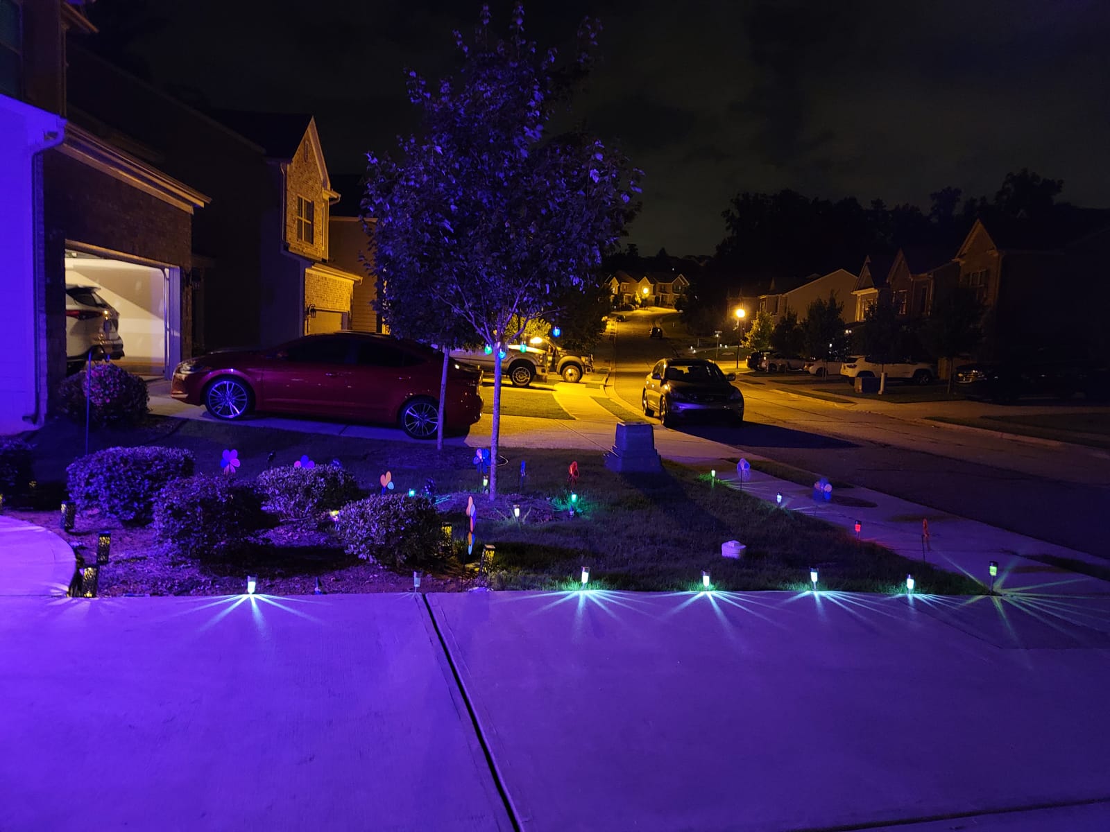 SOLPEX 16 Pack Solar Lights Outdoor, Stainless Steel Solar Pathway Lights customer photo 1