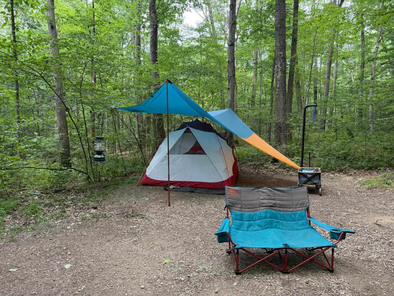 Kelty Noah's Tarp Sun Shelter and Multi-Use Awning Rainfly, Portable Canopy UV Protection, Waterproof + Durable, 3 Sizes for Customized Pitch (12ft) customer photo 1