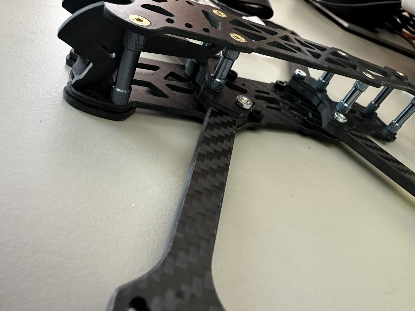 225mm FPV Racing Drone Frame Carbon Fiber 5 inch Quadcopter Freestyle Frame Kit with Lipo Battery Strap customer photo 2