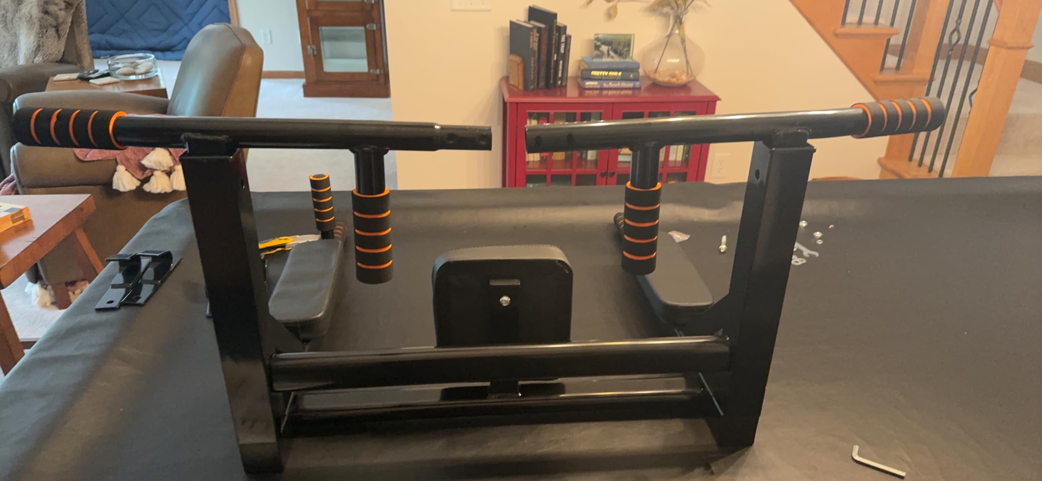 BDL Wall Mounted Pull Up Bar Multifunctional Chin Up bar for Home Gym customer photo 2
