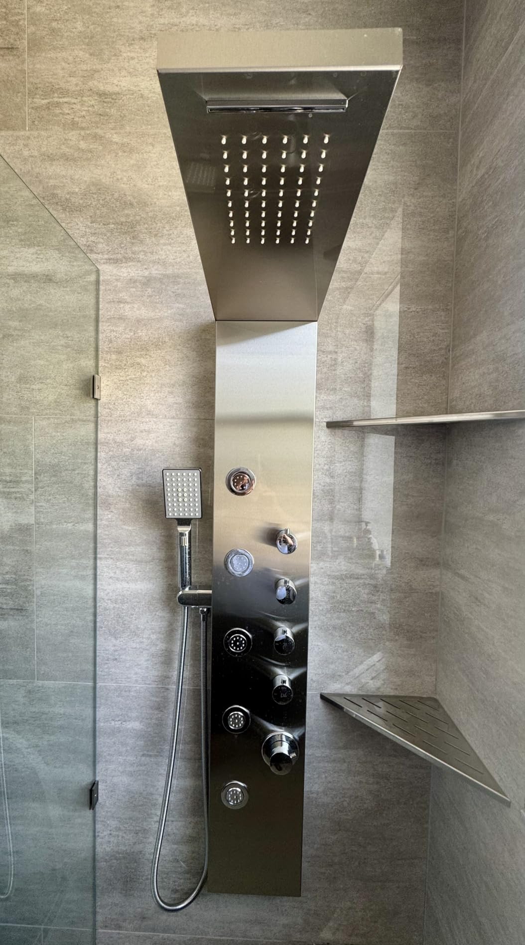 ROVOGO Shower Panel Tower System - Use 4 Shower Modes at the Same Time customer photo 1