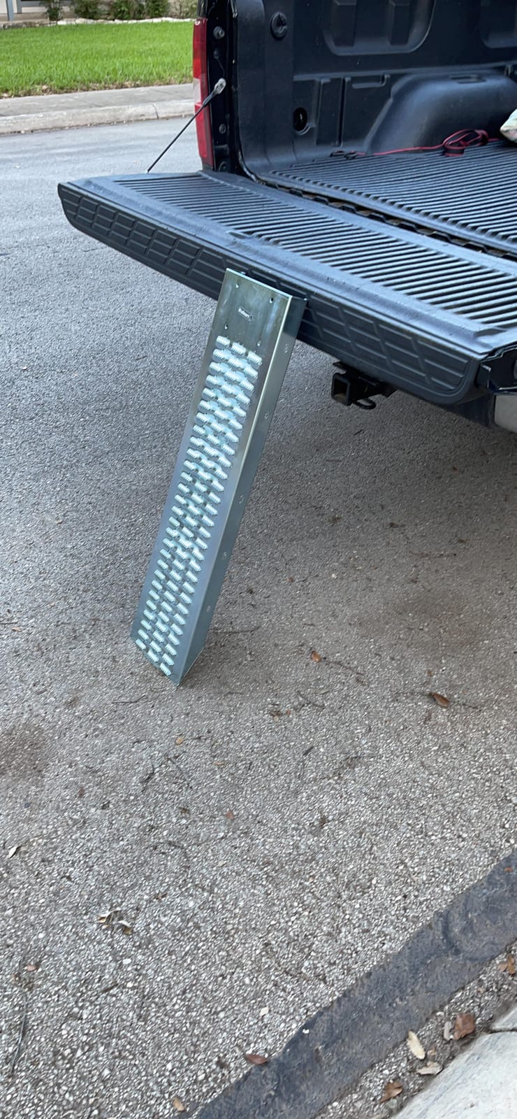 Loading Ramps - Set of Two 35.5-Inch Ramps for ATVs, Motorcycles, Mowers, Carts, and More - 1200lb Combined Capacity Shed Ramp Set by Stalwart customer photo 2