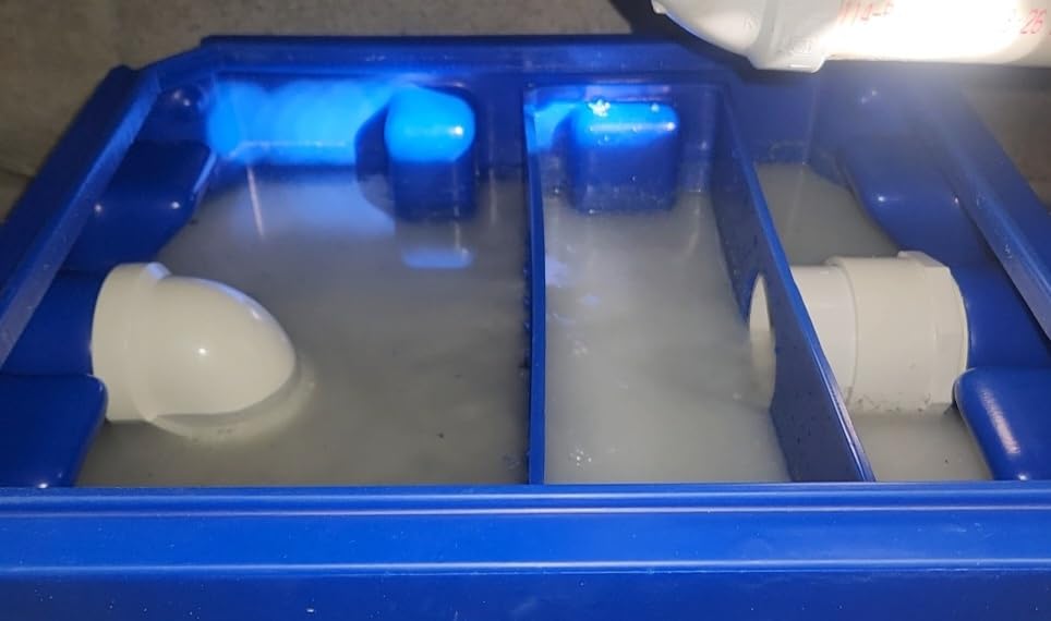 Beseder Grease Trap Interceptor 4 GPM Plastic for Home, Cafe, Restaurant customer photo 2