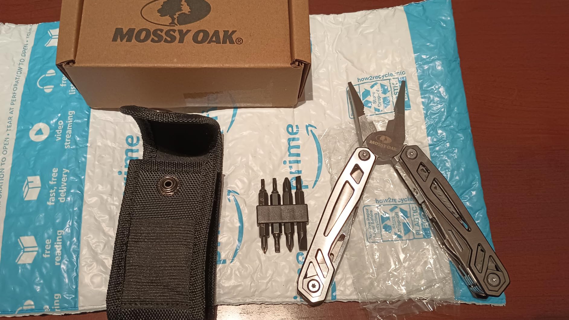 MOSSY OAK 21-in-1 Multitool, Stainless Steel Pliers with Pocket Knife customer photo 2