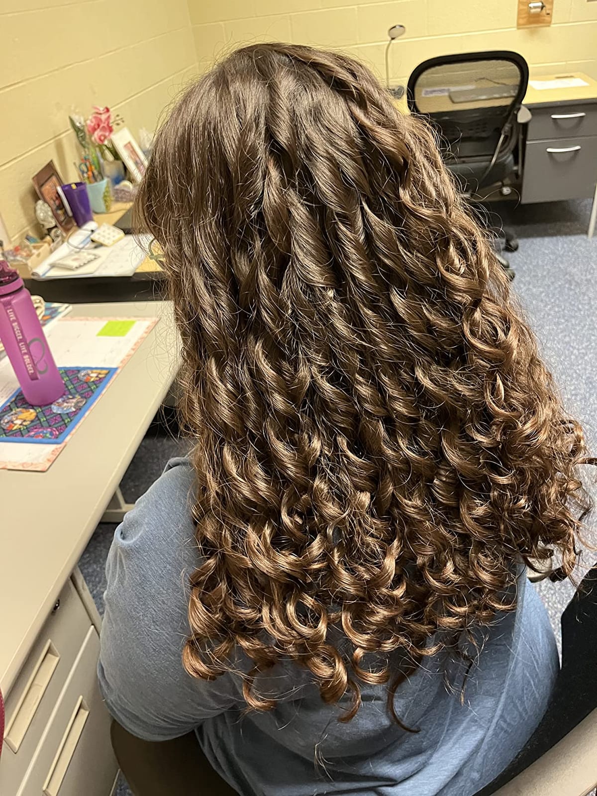 BabylissPRO Nano Titanium Professional Curling Wand For All Hair Types, Reaches 430 Degrees For Long Lasting Curls customer photo 1