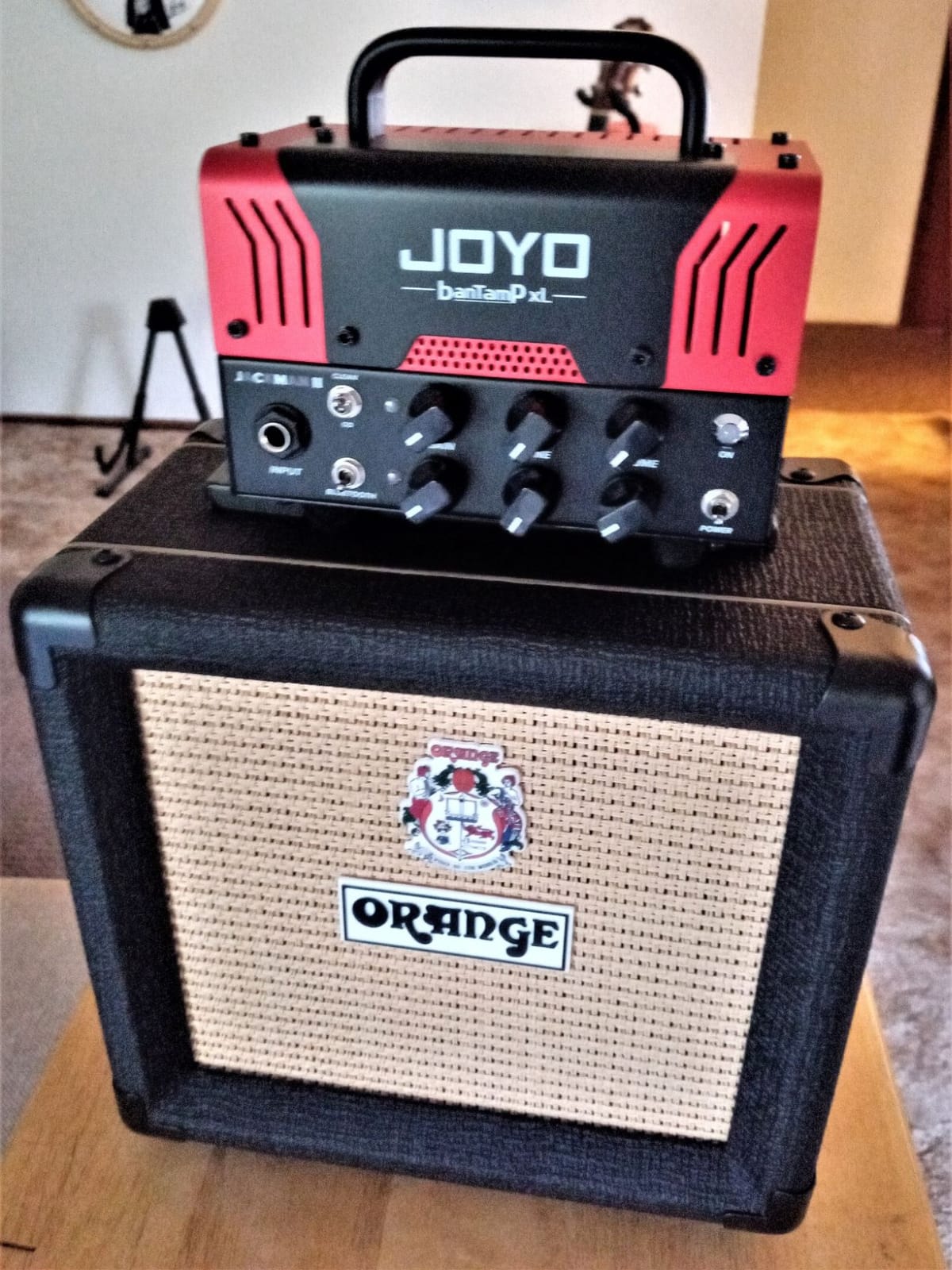 JOYO Jackman II BanTamp XL Series Mini Amp Head 20W Hybrid Tube 2-Channel Guitar Amplifier with Bluetooth (No Sound, Need Extra Speaker) customer photo 1