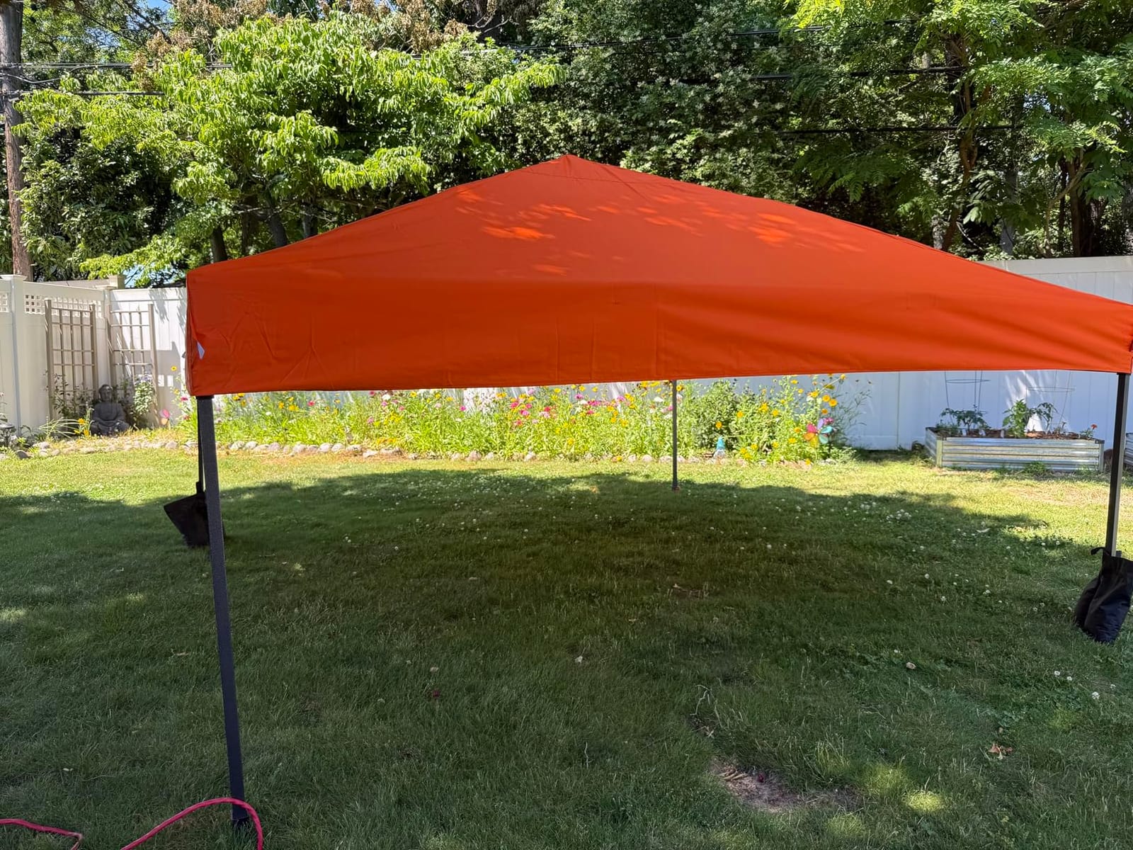 Best Choice Products 10x10 Pop Up Canopy Tent, EZ Setup, Red customer photo 1