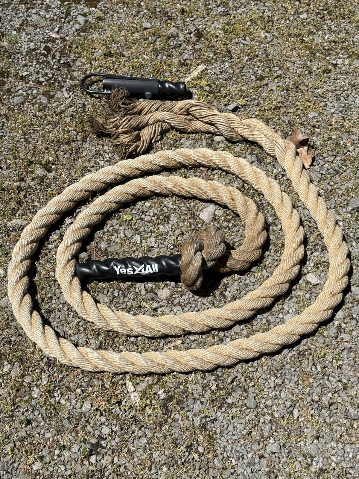 Yes4All Gym Climbing Rope for Fitness & Strength Training, Climbing Exercises & Home Workouts customer photo 2