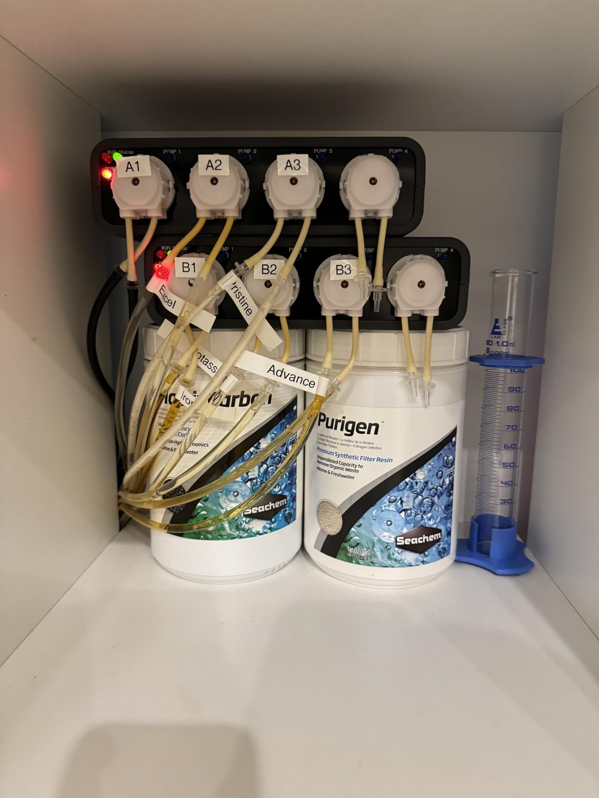 Jebao Doser 2.4 WIFI 4-Channel Auto Dosing Pump for Saltwater Reef Aquarium customer photo 1