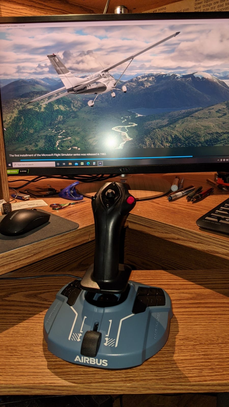 Thrustmaster TCA Quadrant Airbus Edition Flight Sim Throttle - PC | Detents, switches, thrust reversers, 2 axes, 16 buttons, Hall-Effect sensors, linear mode, for realistic cockpit control customer photo 2