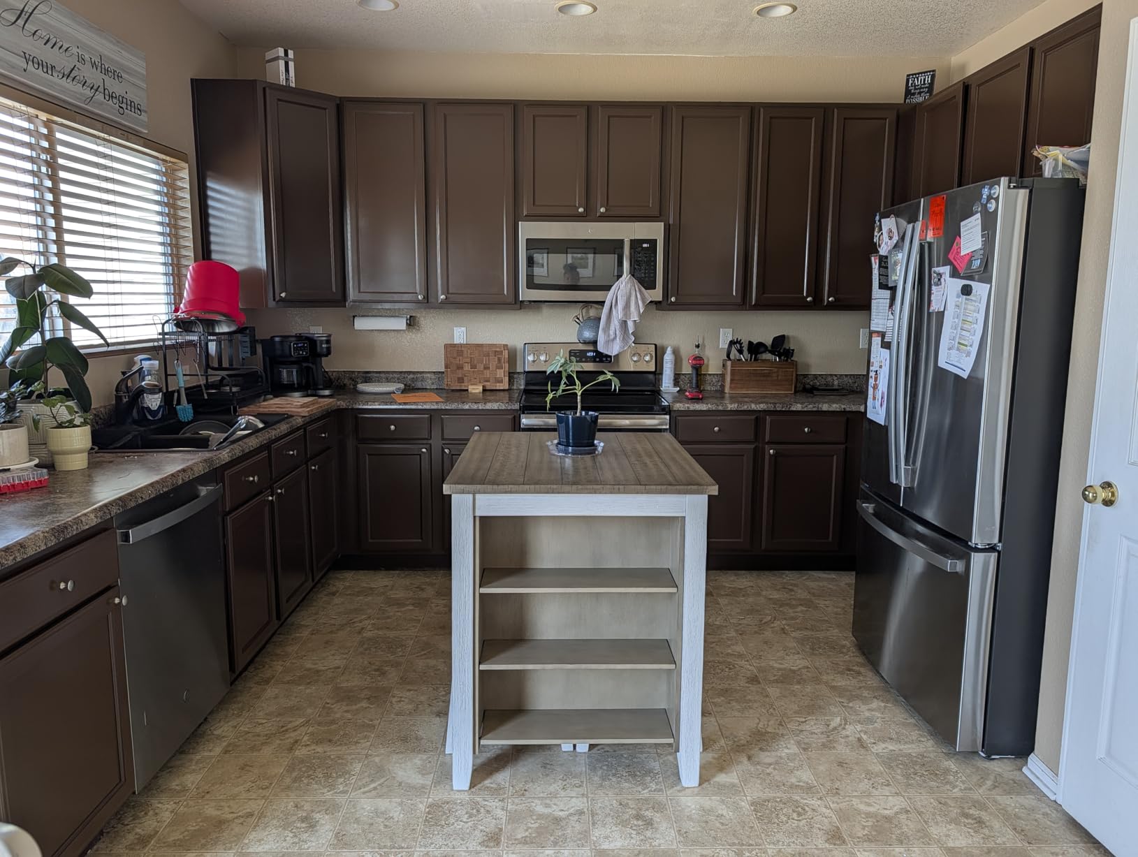 Signature Design by Ashley Skempton 3-Piece Counter Height Dining Table Set customer photo 1
