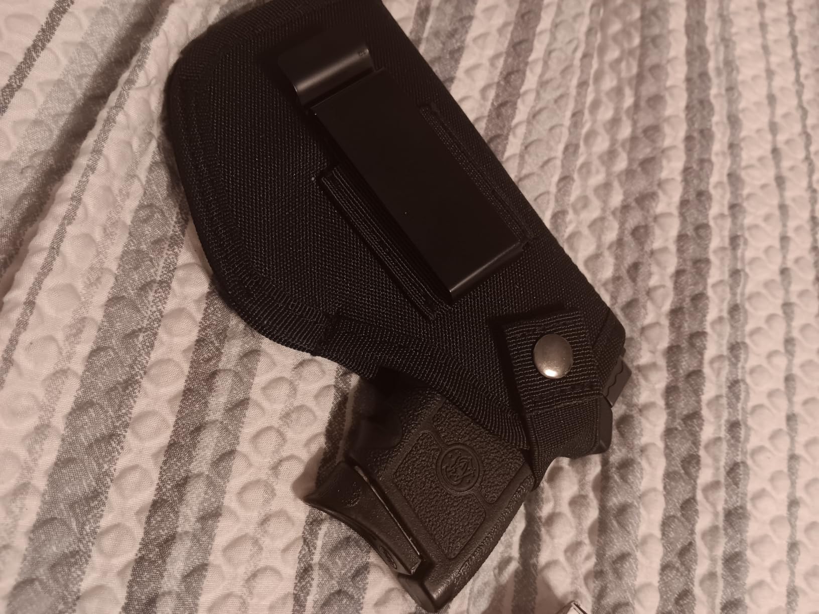 Gun Holsters for Men/Women, 380 Holster for Pistols, Universal Airsoft Right/Left, IWB/OWB 9mm Holsters for Concealed Carry, Fits Glock, M&P Shield & Similar Handgun customer photo 1