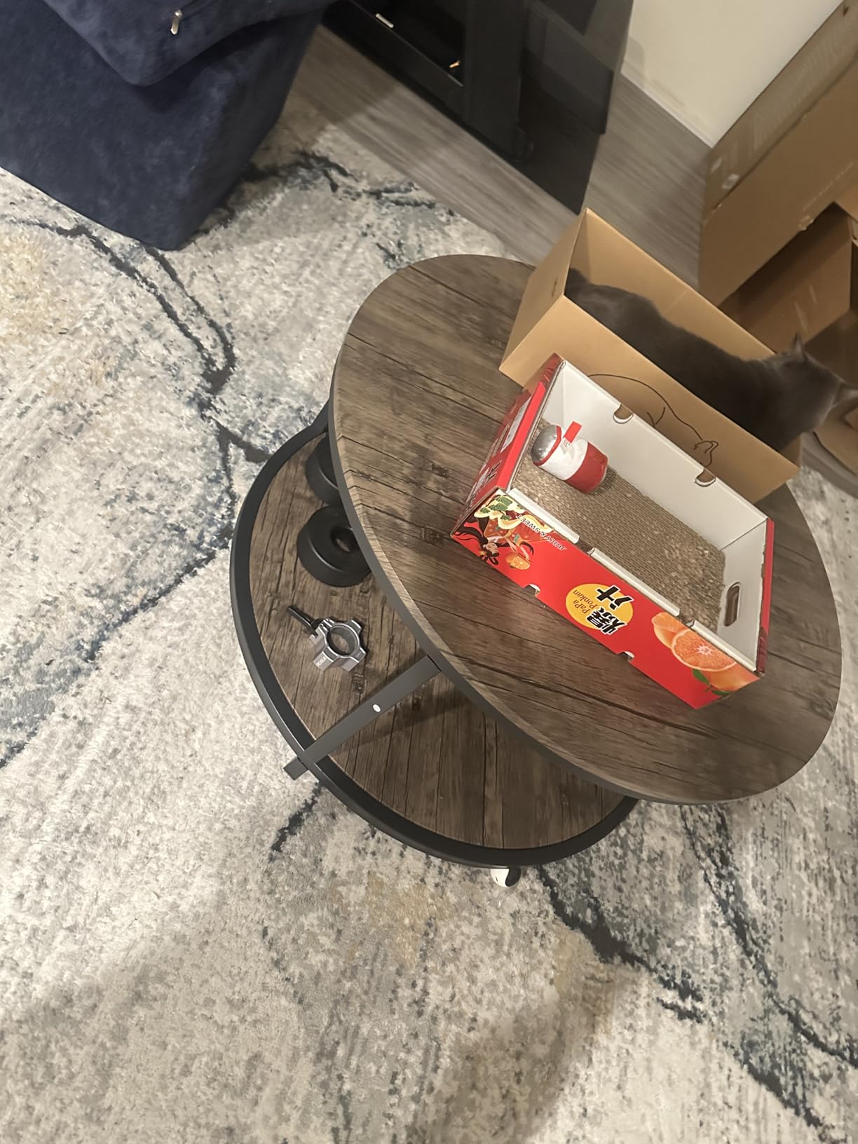 NSdirect Round Coffee Table,36