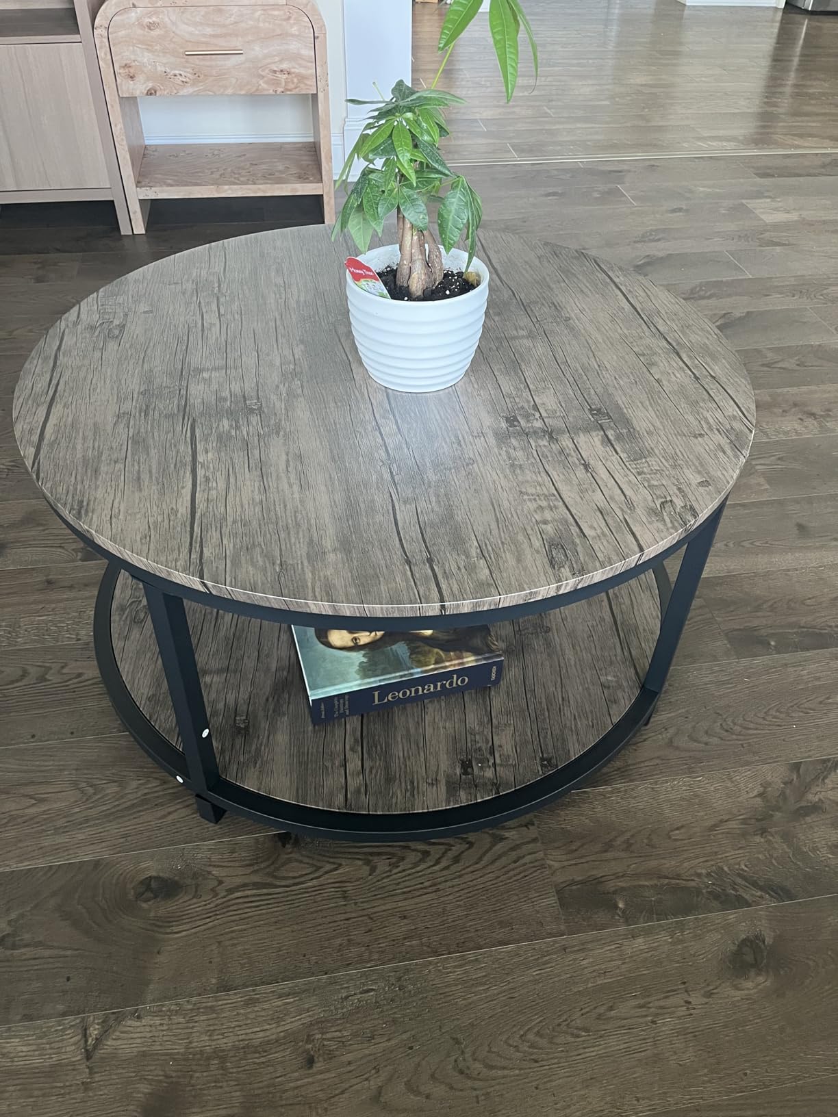 NSdirect Round Coffee Table,36