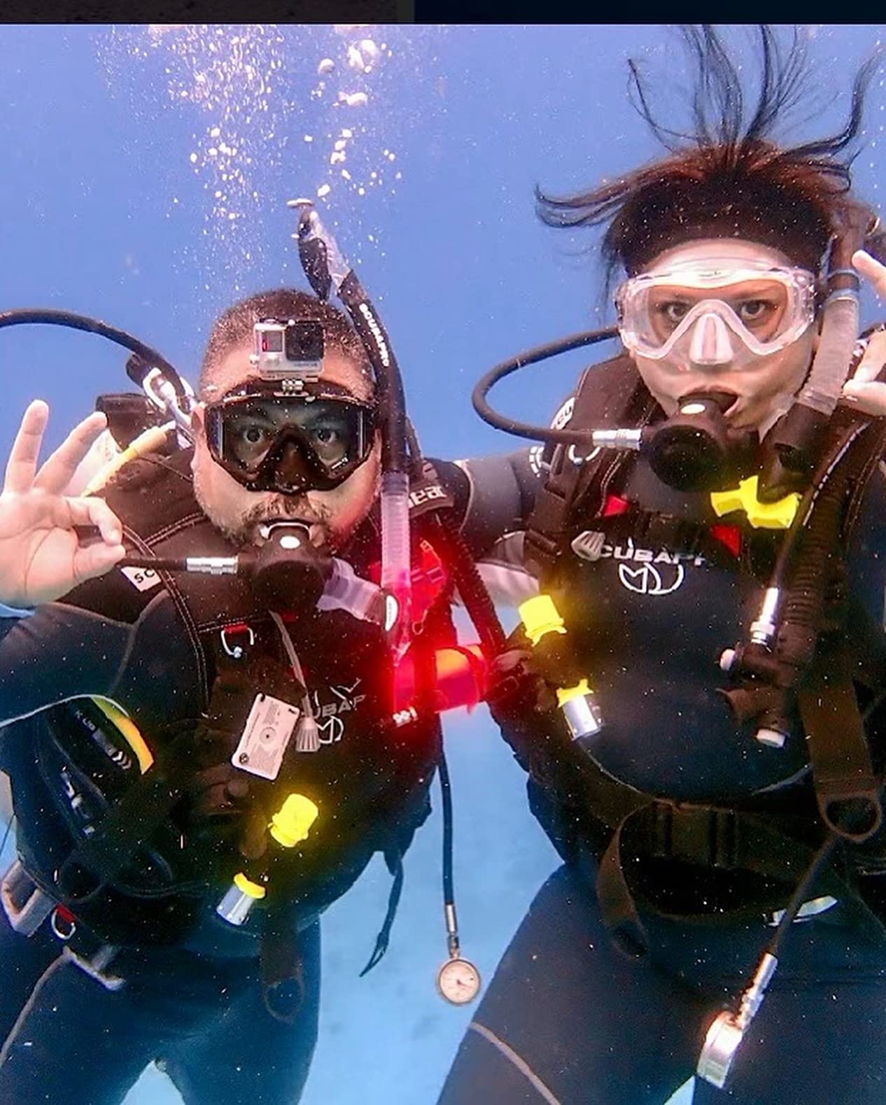 Dive Light IPX8 Waterproof Diving Flashlight 3 Modes 2Pack customer photo 1