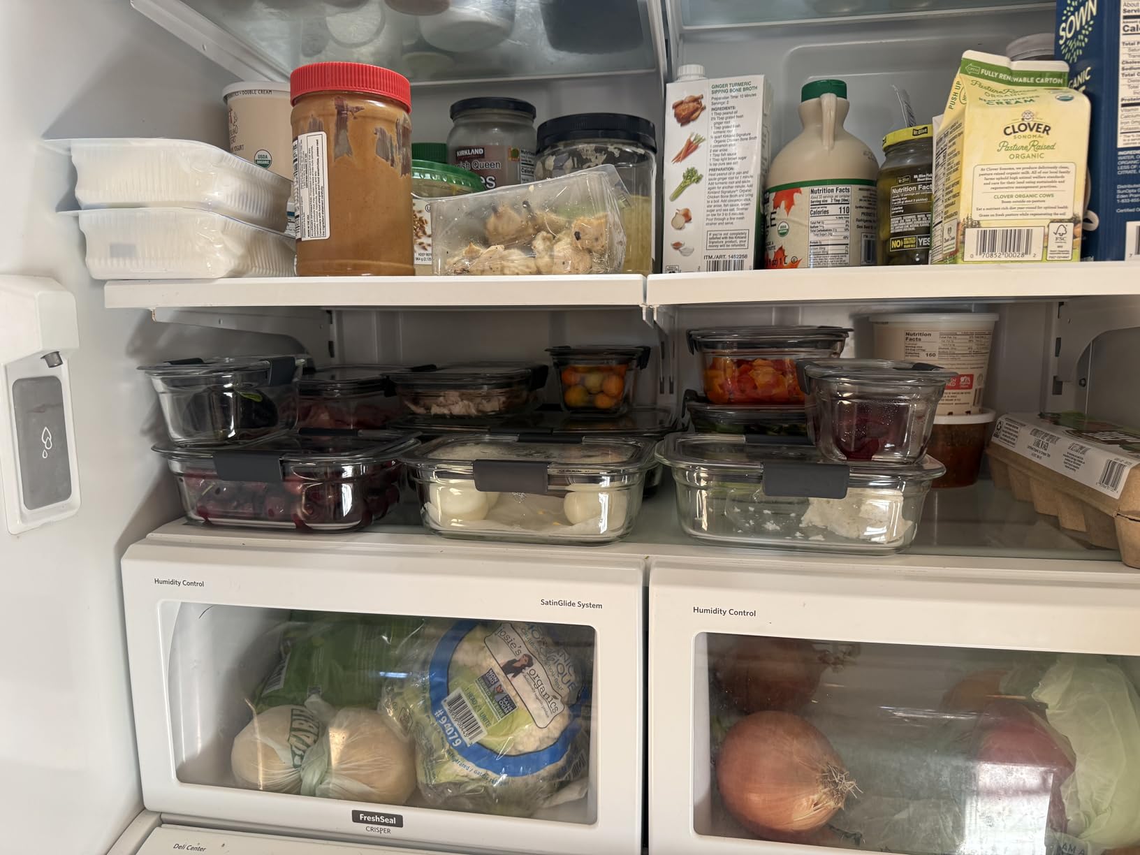 Rubbermaid Brilliance Glass Food Storage Containers, Assorted Sizes, Set of 9, BPA-Free, Leak-Proof, Clear customer photo 2