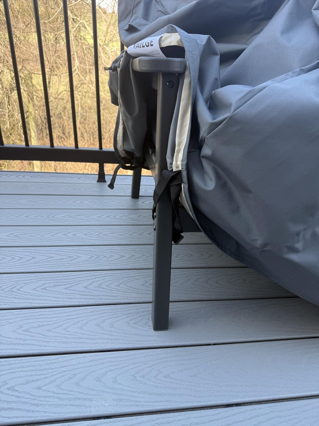 Vailge Patio Sofa Cover 3-Seater & Outdoor Couch Cover Waterproof customer photo 2