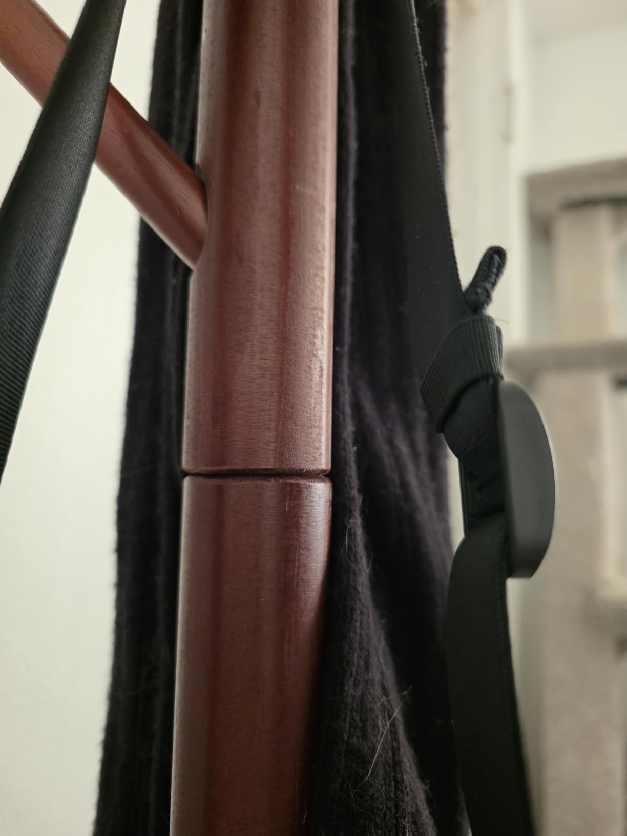 Pipishell Solid Wooden Coat Rack Freestanding with 8 Hooks, Brown customer photo 1