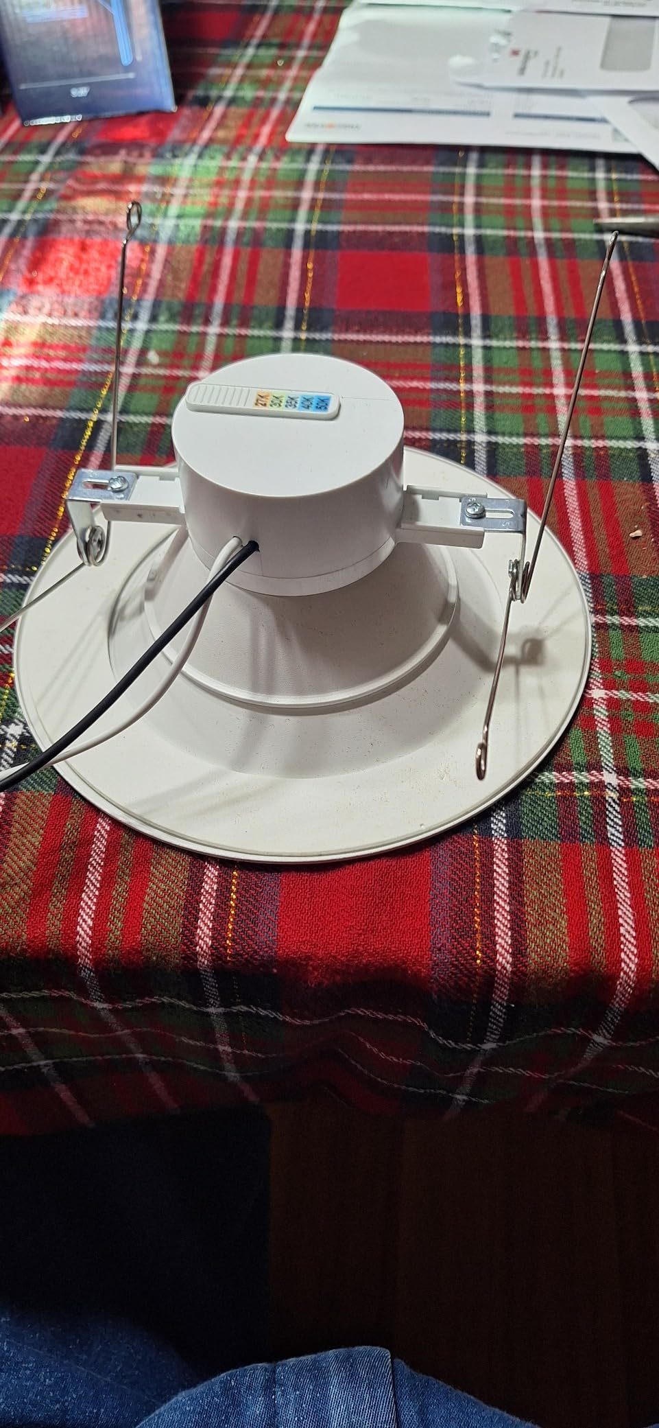 LUXRITE 5/6 Inch LED Recessed Retrofit Downlight, 14W=90W, 1100 LM (4 Pack) customer photo 2