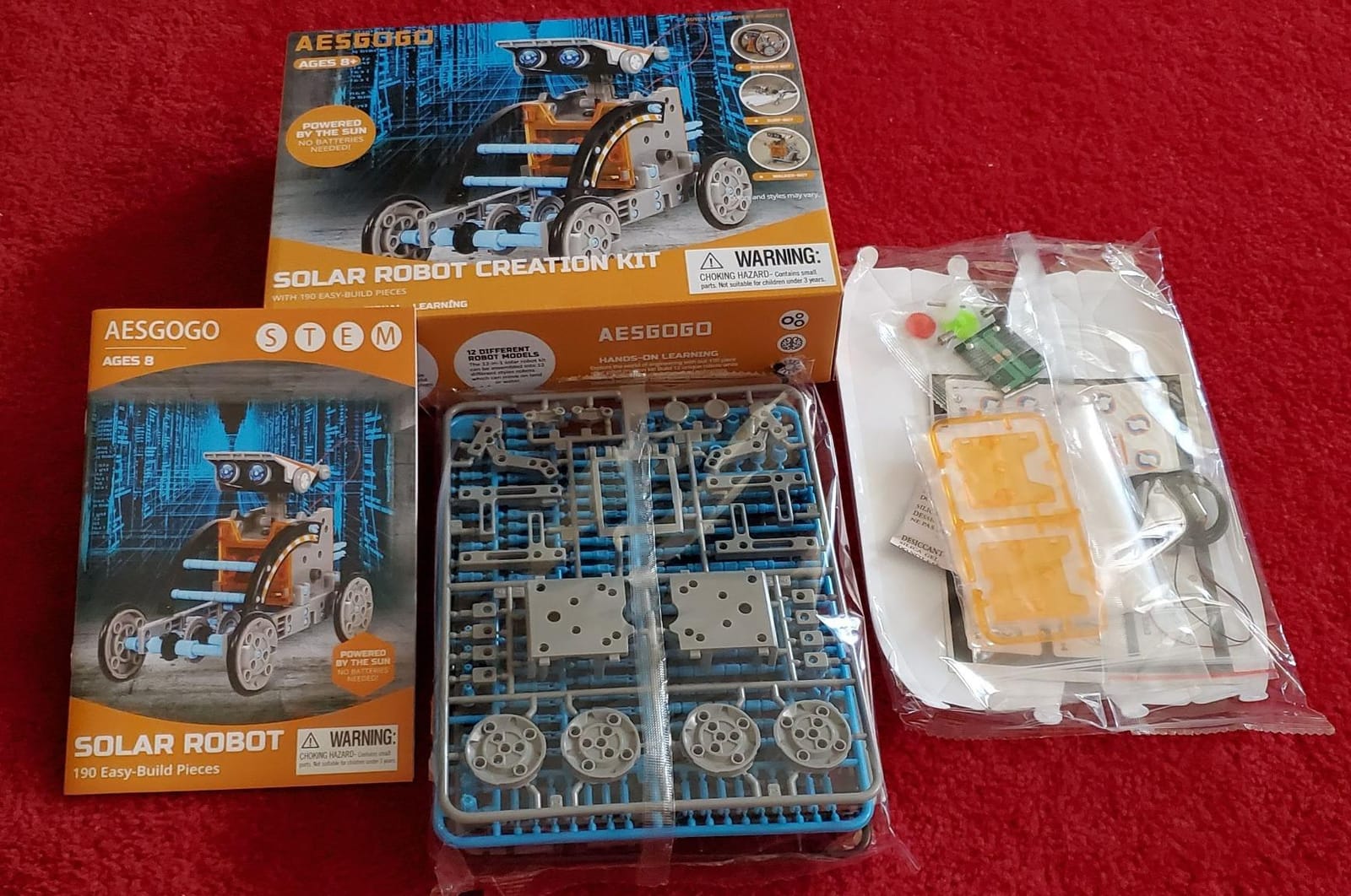 Solar Robot Building Kit, 12-in-1 STEM Robotic Toys for Kids Age 8-12 customer photo 1