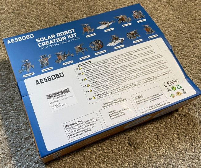 Solar Robot Building Kit, 12-in-1 STEM Robotic Toys for Kids Age 8-12 customer photo 2