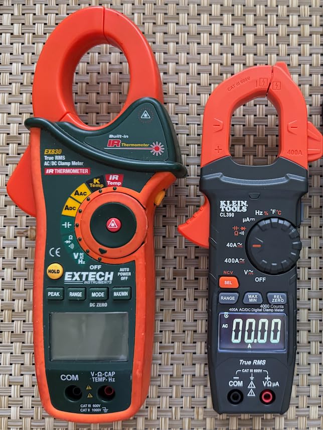 Klein Tools CL390 AC/DC Digital Clamp Meter, Auto-Ranging, 400 Amp, NCVT Tester, Hi-Viz LCD Display, TRMS, Continuity Resistance, Temperature and More customer photo 2