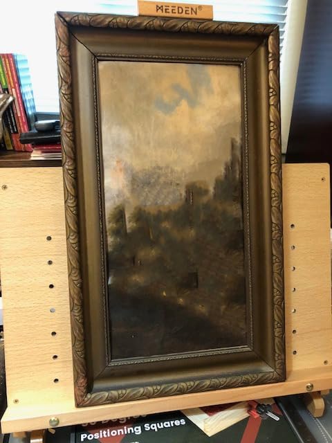 MEEDEN Large H-Frame Drawing Board Easel: Beech Wooden Tabletop Easel customer photo 2