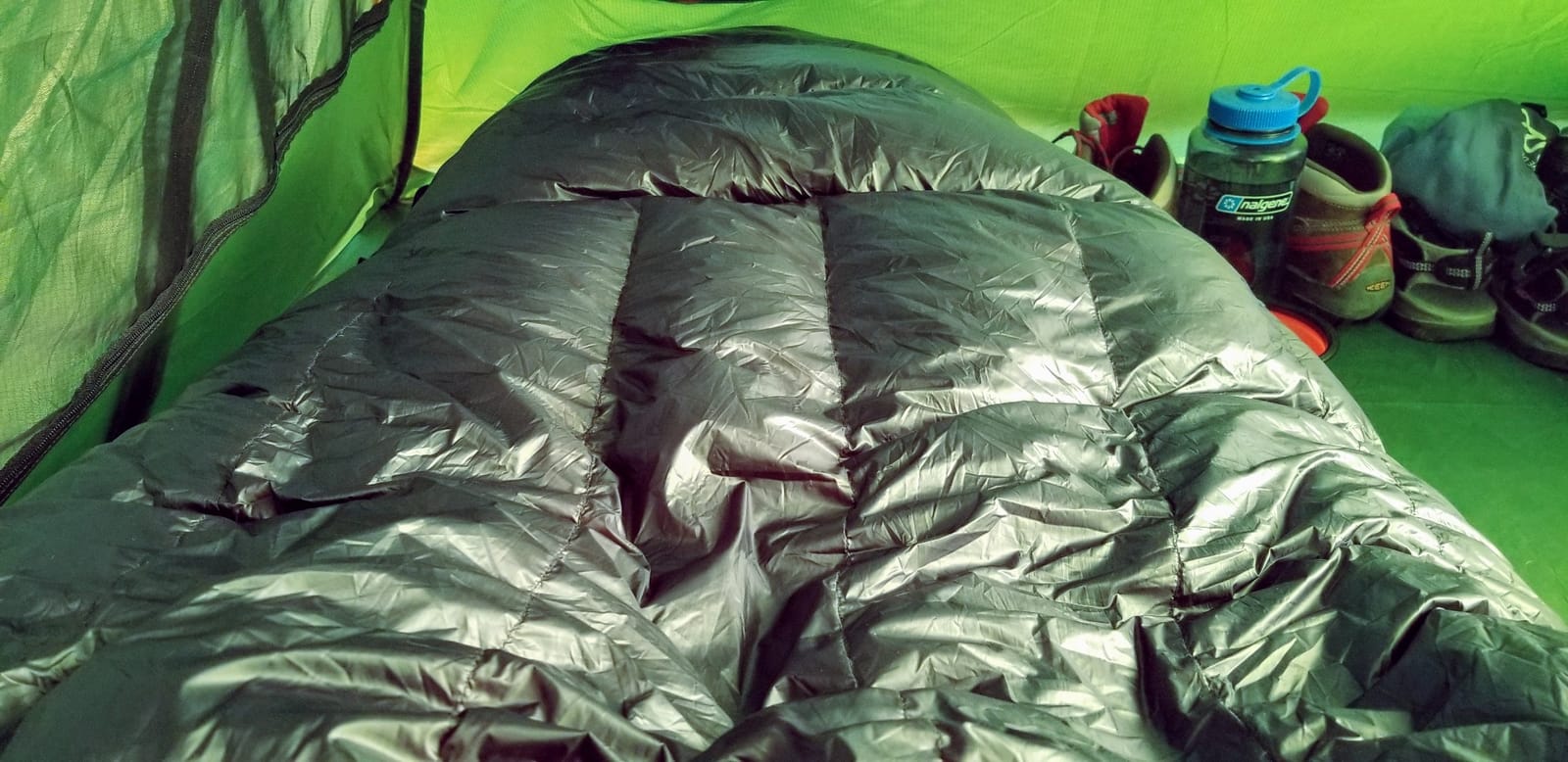 Featherstone Moondance 25 850 Fill Power Down Top Quilt Mummy Sleeping Bag Alternative for Ultralight Backpacking Camping and Thru-Hiking customer photo 1