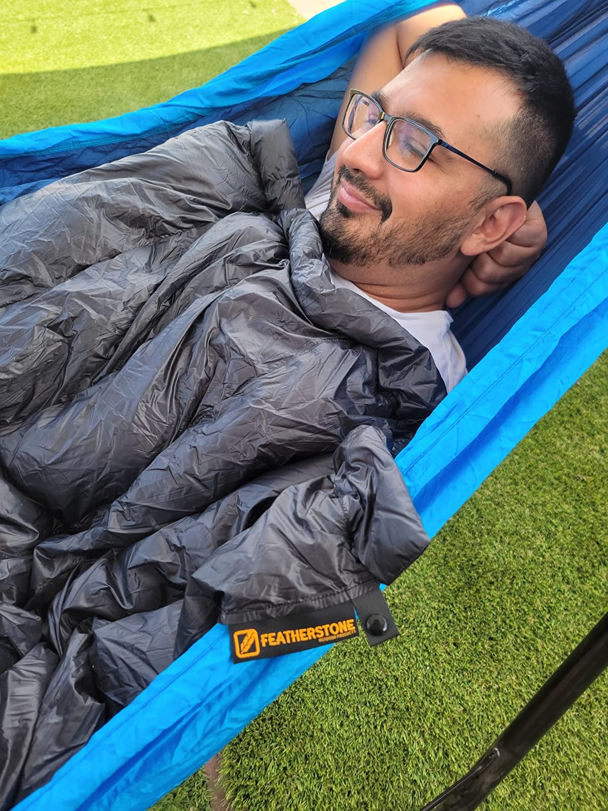 Featherstone Moondance 25 850 Fill Power Down Top Quilt Mummy Sleeping Bag Alternative for Ultralight Backpacking Camping and Thru-Hiking customer photo 2