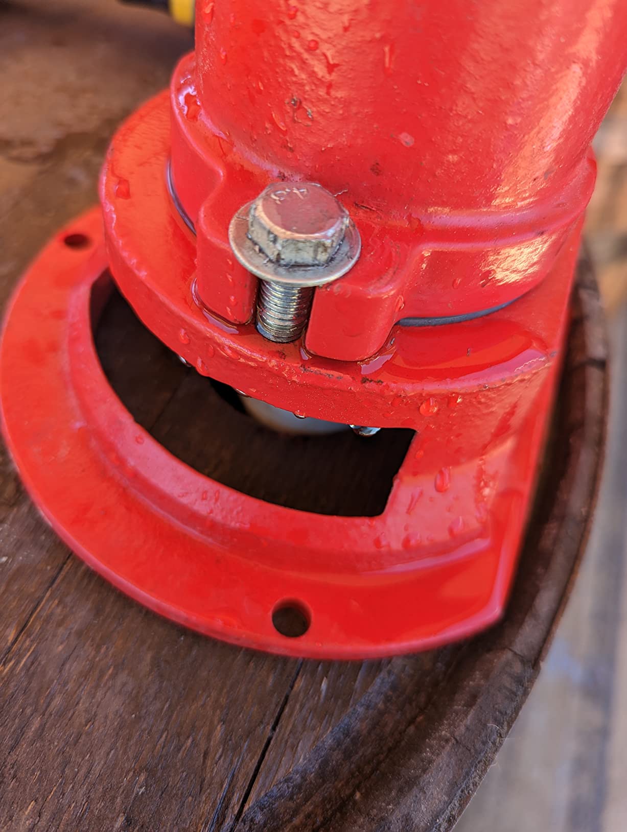 HFS(R) Hand Water Well Pump Manual Pitcher Pump Antique 25 FT Max. Lift Red Cast Iron for Home, Yard, Garden, Farm, Pond customer photo 2