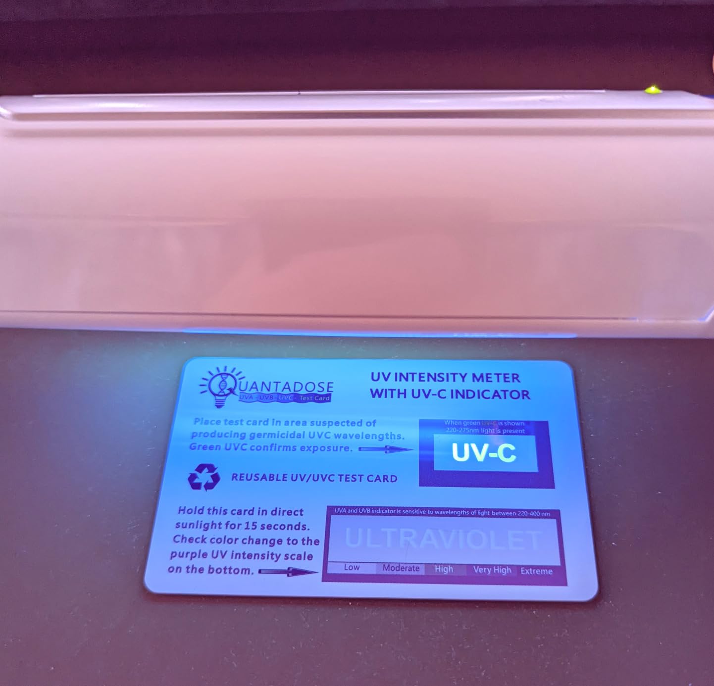 UV Sanitizer Wand - Portable UV Light Sanitizer for Room and Travel - 99.99% Ultraviolet Sanitizing Light, Handheld UV Sanitizing Lamp customer photo 2