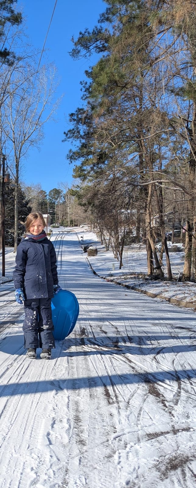 Flexible Flyer Winter Lightning Snow Sleds for Kids and Adults (3-Pack) - 48 Inch Toboggan Style Plastic Sled with Hard Bottom for Fast, Smooth Rides - 1 or 2 Riders (Blue, Green, Orange) customer photo 1