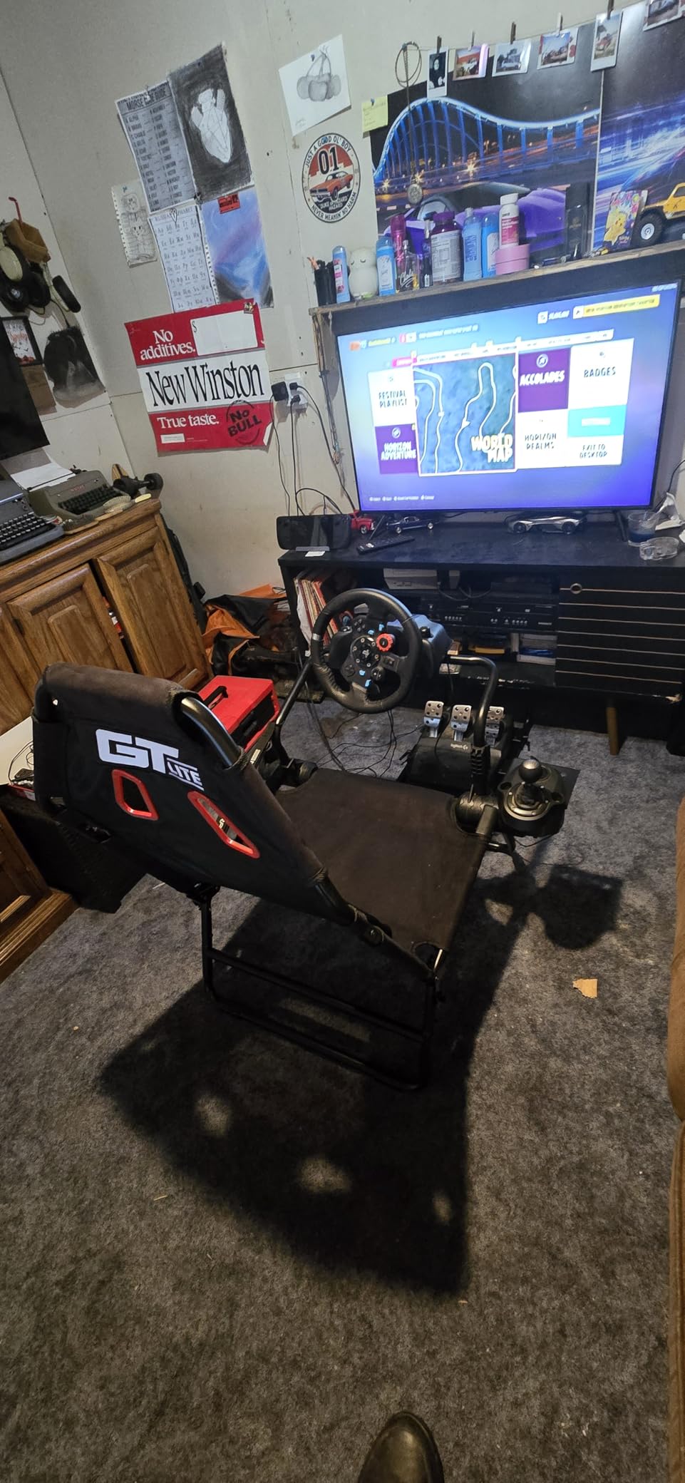 Next Level Racing GT Lite Foldable Simulator Cockpit (NLR-S021) customer photo 2