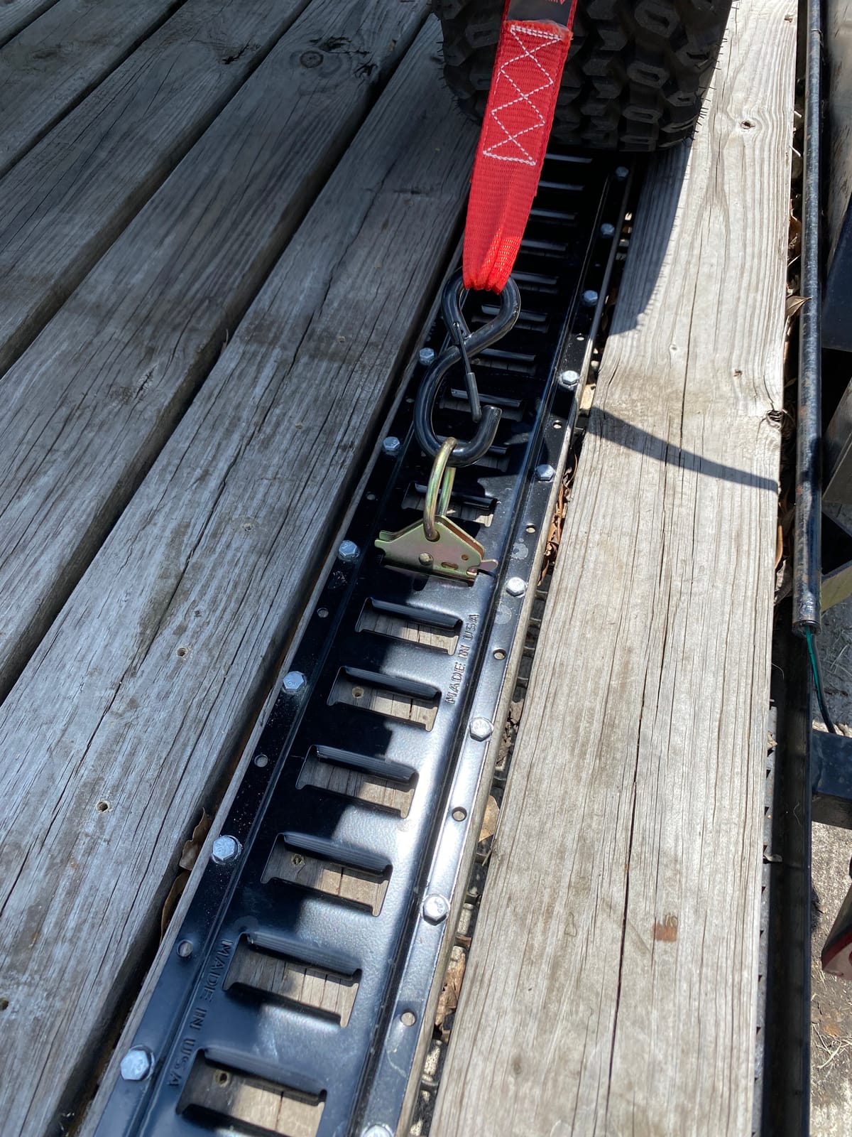 DC Cargo Mall E Track Tie-Down Kit - 16 Pieces: 4 ft Black E-Track Rails & E Track Tie-Down Accessories customer photo 1