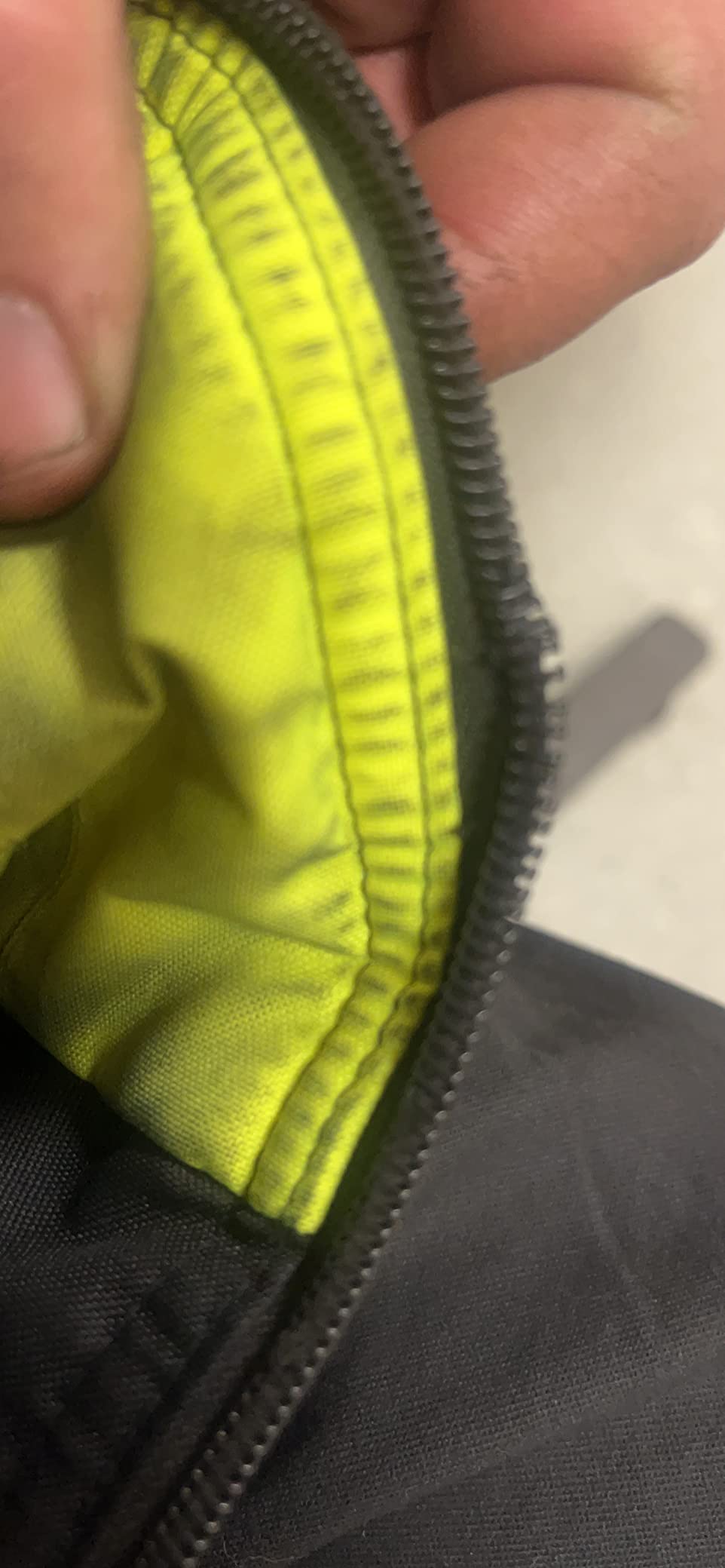 Pioneer Hi Vis Waterproof Heated Safety Bomber Jacket - Winter Rain Gear for Men - Reflective Tape - Detachable Hood customer photo 2