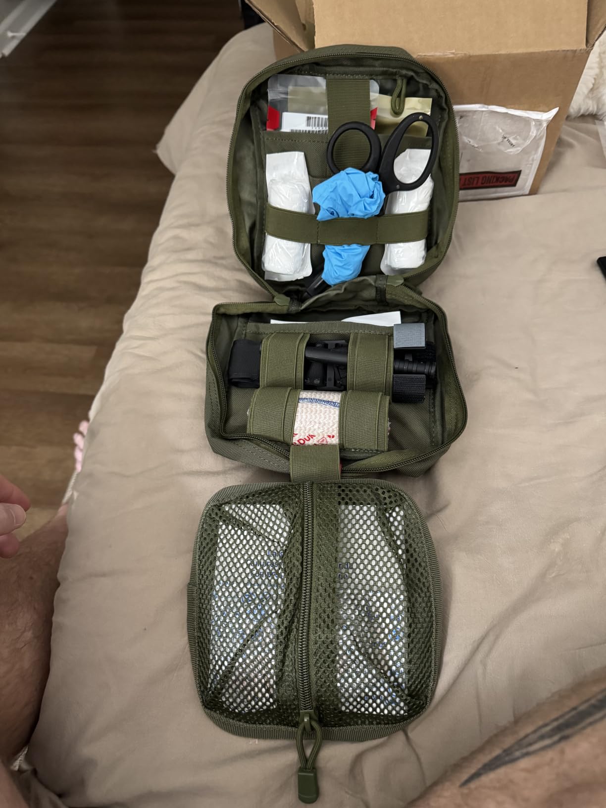 LIVANS 1000D First Aid Bag Empty, Medical Ifak Pouch for Emergency & EMT customer photo 2