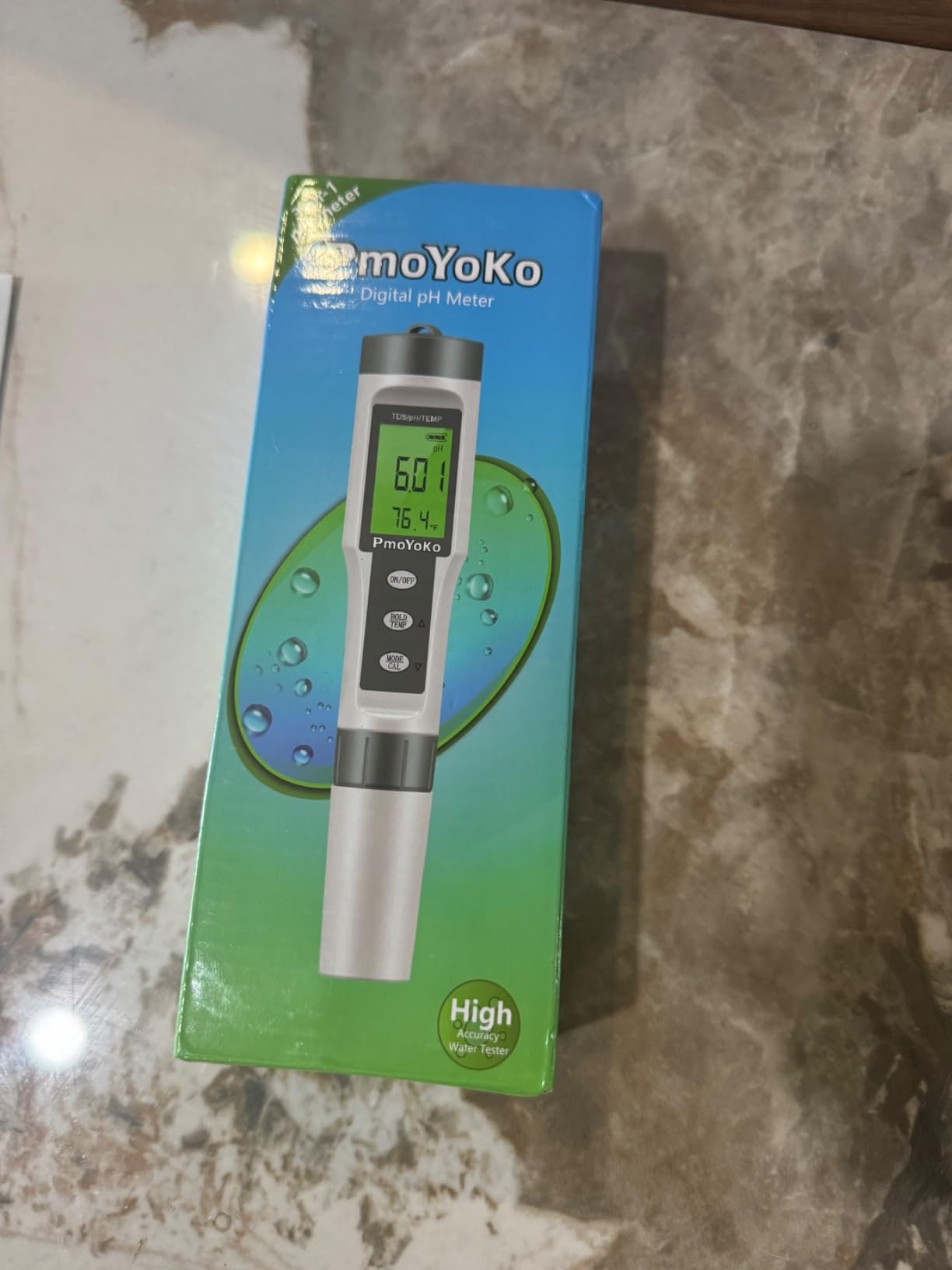 pH Meter, 3-in-1 TDS Meter Digital Water Tester with 0.01 High Precision customer photo 1