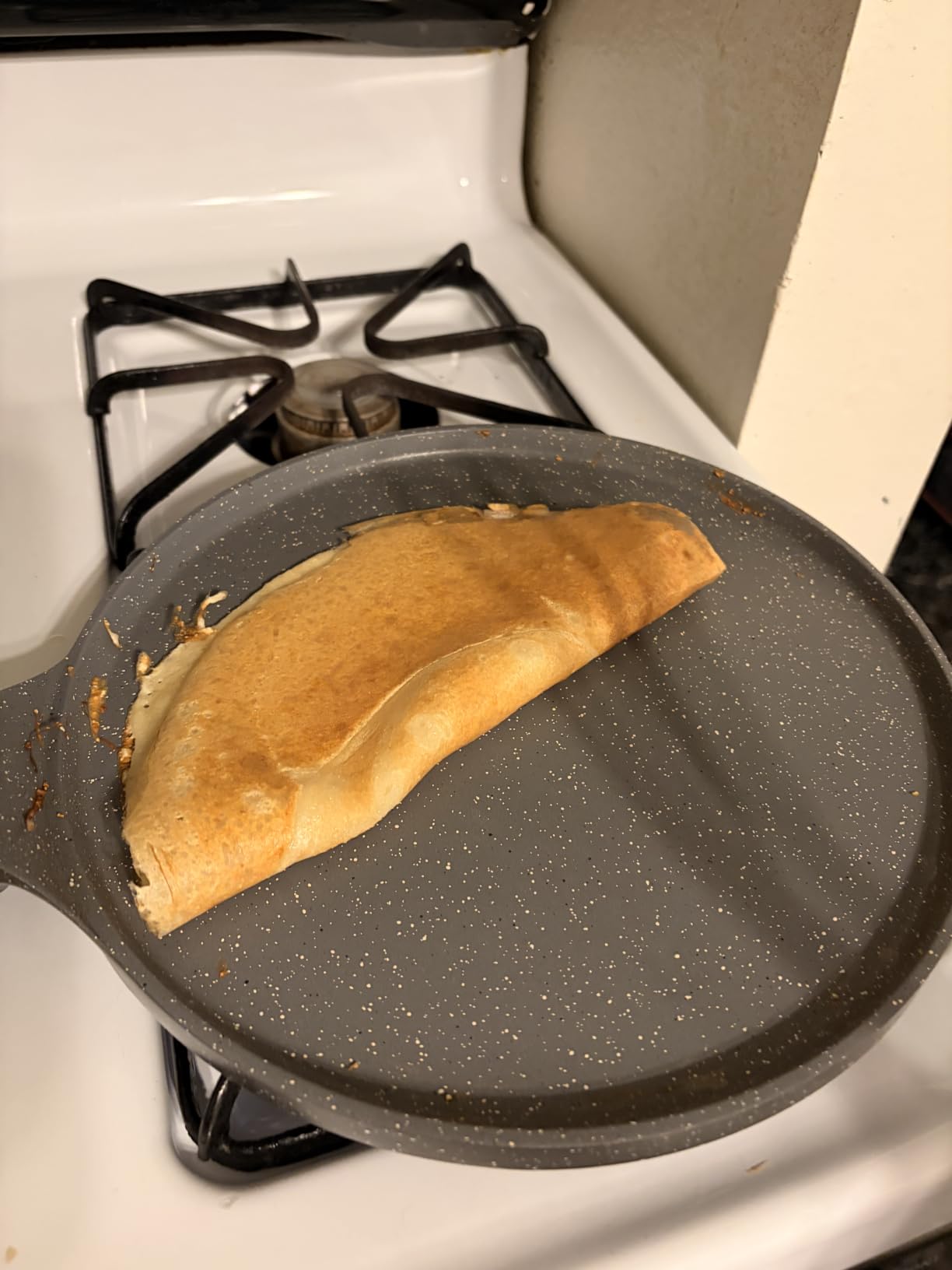SENSARTE 10 Inch Nonstick Crepe Pan Granite Coating Pancake Pan Gray customer photo 1