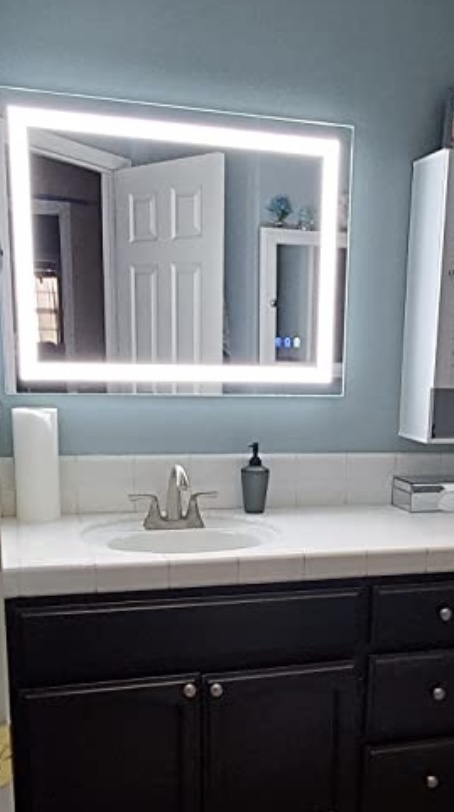 LED Bathroom Mirror, Vanity Mirror with Light for Wall 32