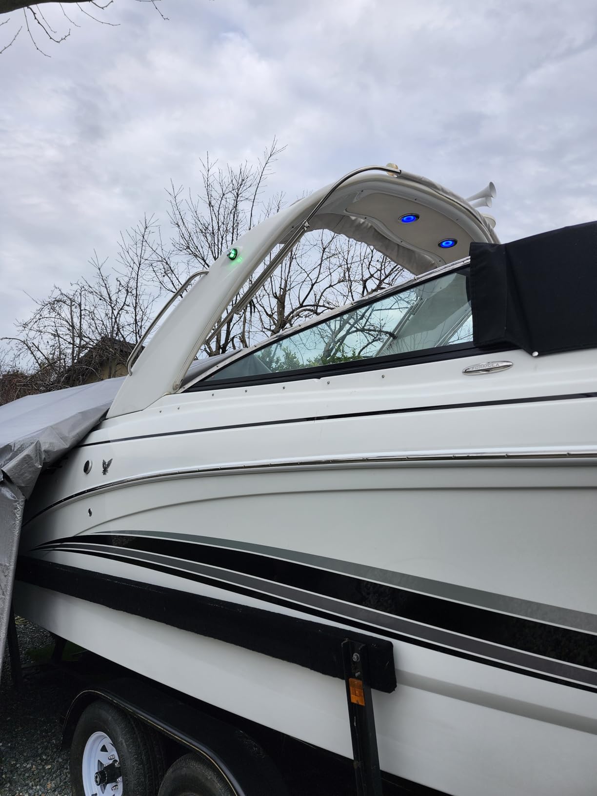 LED Boat Navigations Light Marine Red and Green Bow Light (Silver) customer photo 2