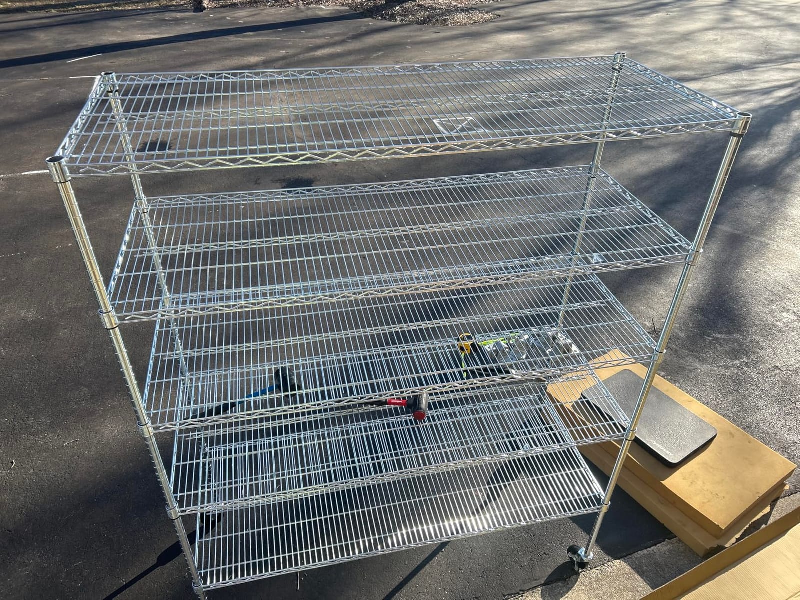 UltraDurable 5-Tier NSF Steel Wire Shelving, 36