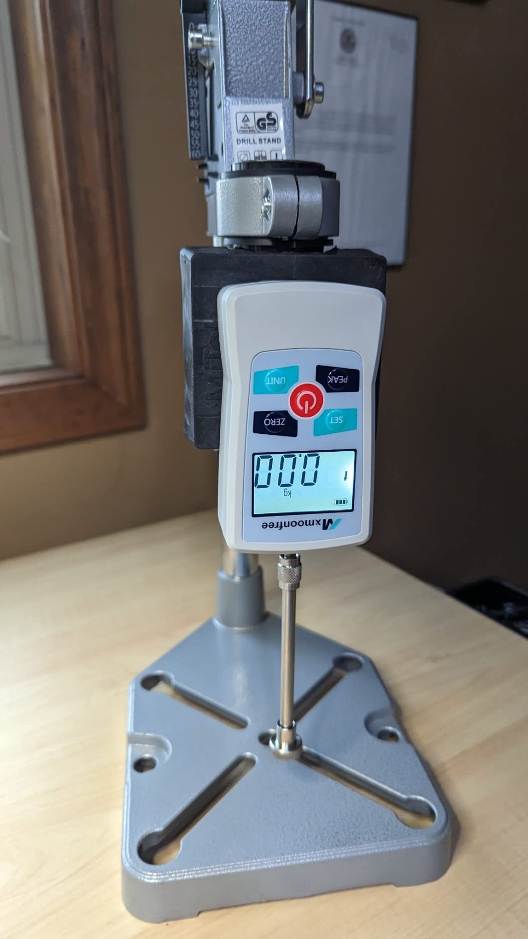 500N Digital Force Gauge Push Pull Tester Portable with Case | Auto Backlit LCD Large Screen Auto Power Off Units N/LB/kg/Oz High Precision Sensor For School Lab Mechanical Physics customer photo 2