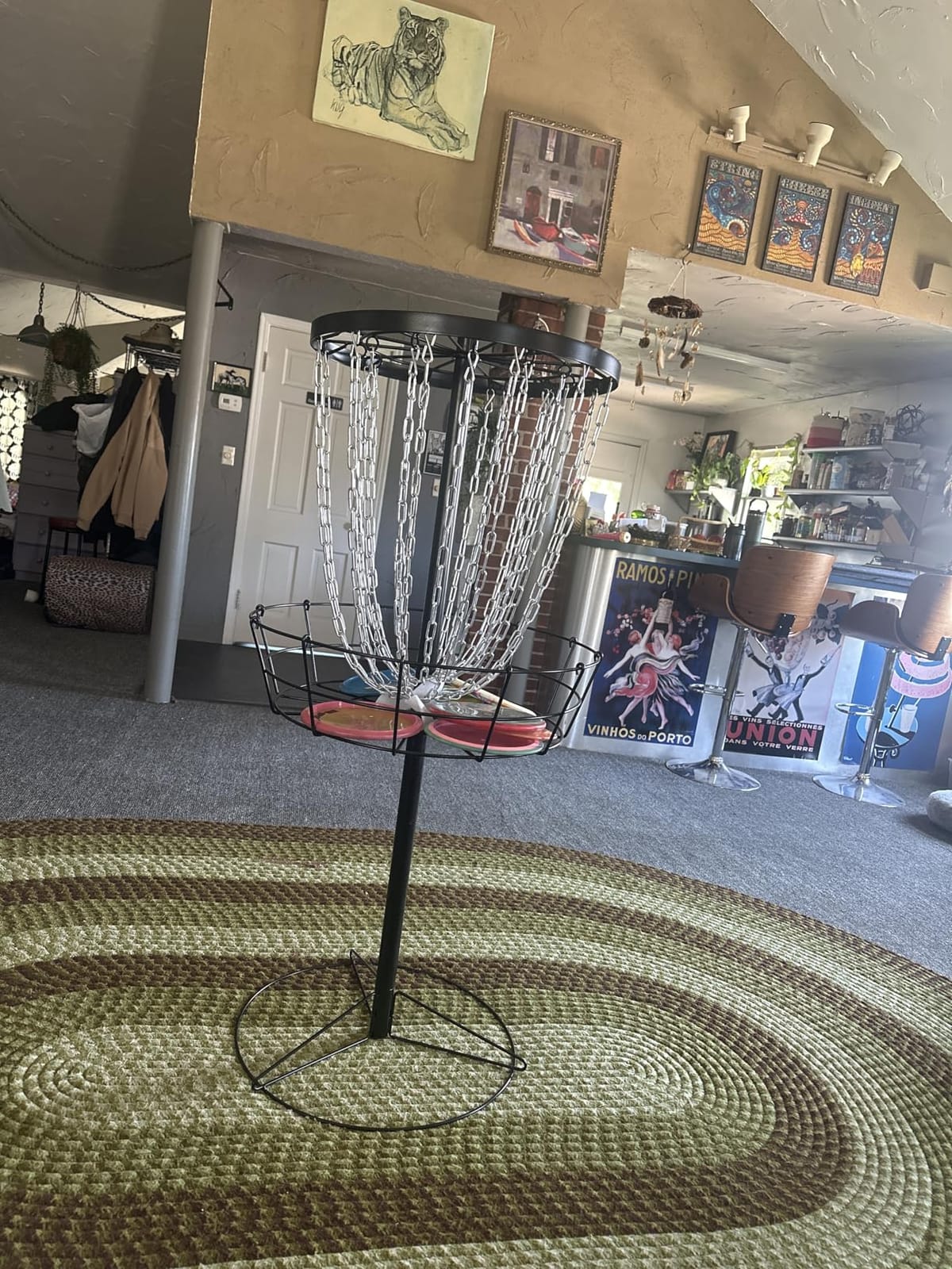 Remix Deluxe Practice Basket for Disc Golf - Choose Your Color and Style customer photo 2