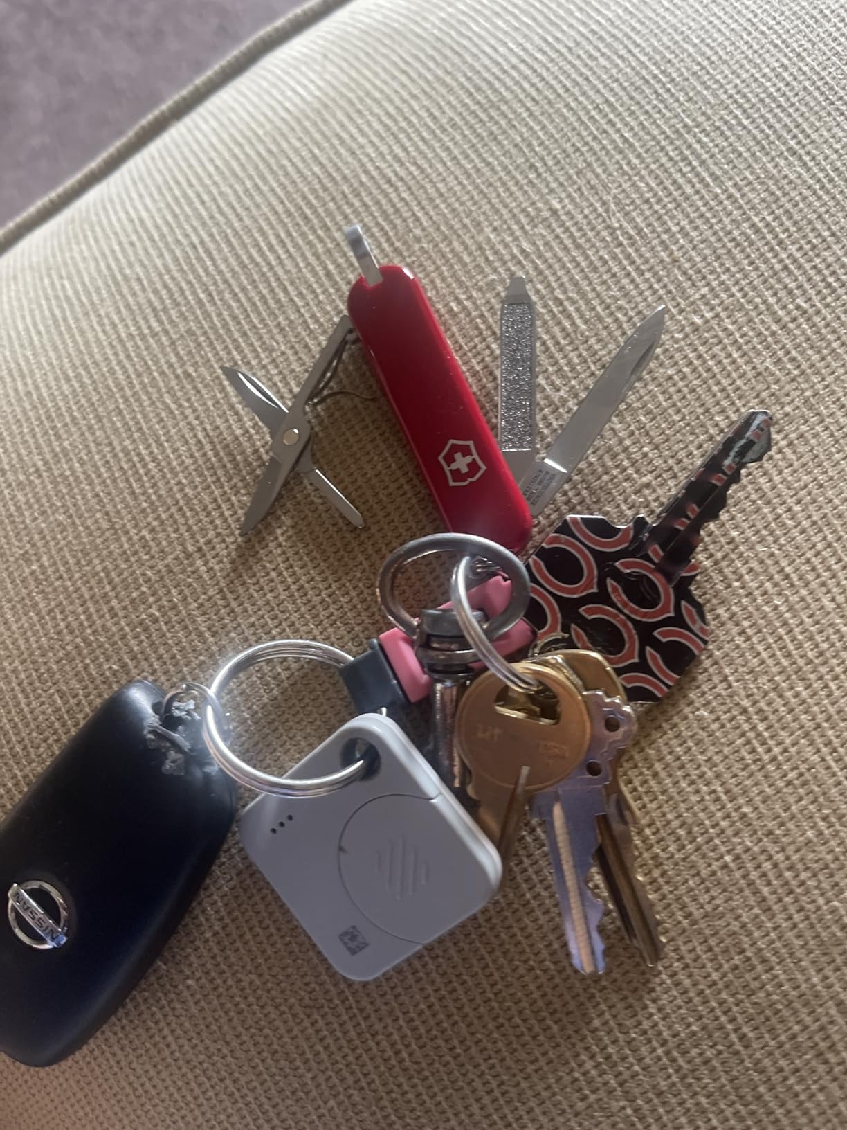 Victorinox Classic SD Swiss Army Knife, Compact, 7 Functions, Swiss Made Pocket Knife with Small Blade, Screwdriver and Key Ring - Style Icon (Red) customer photo 2