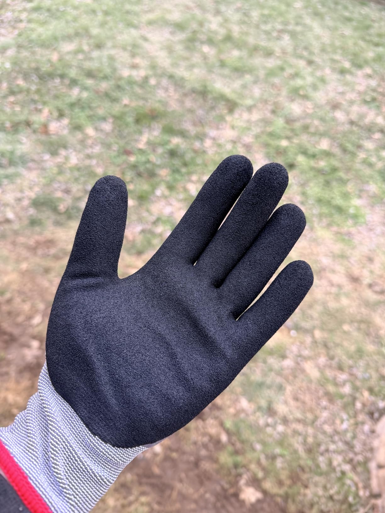 LOCCEF MicroFoam Nitrile Coated Safety Work Gloves customer photo 1