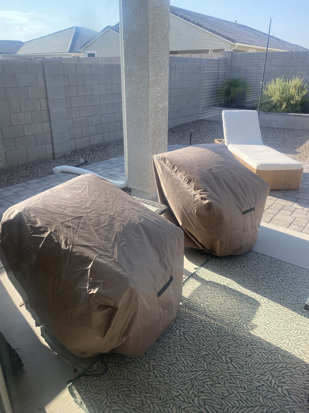 2 Pack Outdoor Patio Chair Covers Waterproof 38