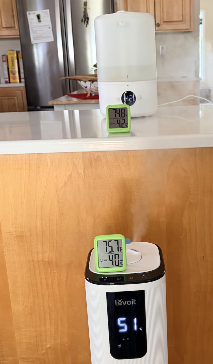 Levoit LV600S Smart Warm&Cool Mist Humidifiers for Home Bedroom Large Room | 6L 753ft² Coverage, Quickly & Evenly Humidify Whole House, Easy Top Fill, Smart Sensor, App & Voice Control, Quiet Sleep Mode customer photo 2