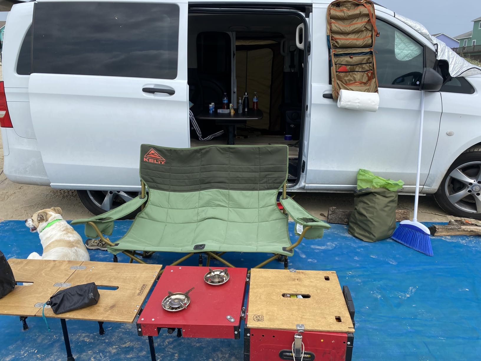 Kelty Camp Galley Deluxe - Camp Kitchen Organization Kit, Deep Pockets, Paper Towel Holder, Zippered Compartments for Outdoor Cooking Essentials customer photo 1